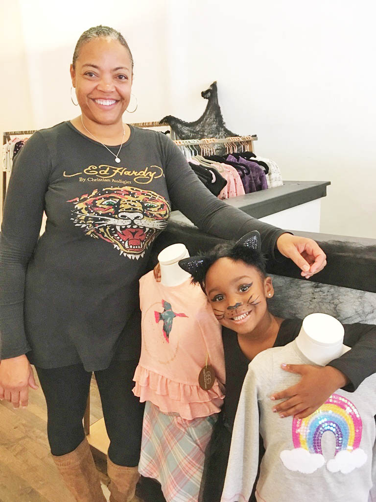 Kelly Evans named her boutique clothing shop Love, Noa after her daughter, Noa. The store is at 1044 Sterling Ave. in downtown Flossmoor.   Photo by Carole Sharwarko