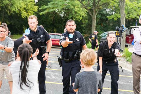 National Night Out Flossmoor 2017