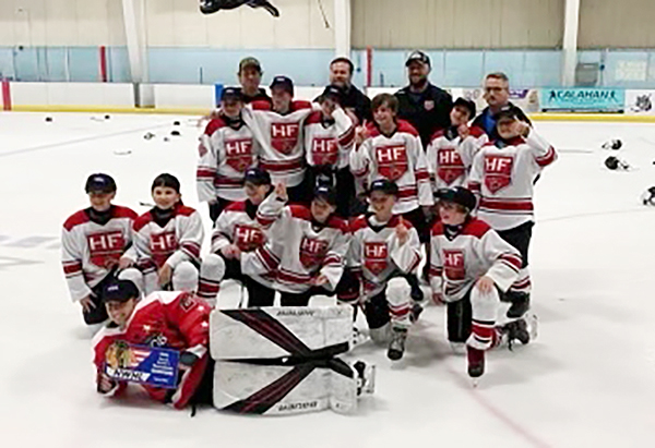 The H-F Vikings Peewee U12 team won the Northwest Hockey Summer League championship with a shootout. The team was 8-0 in the regular season. (Provided photo)