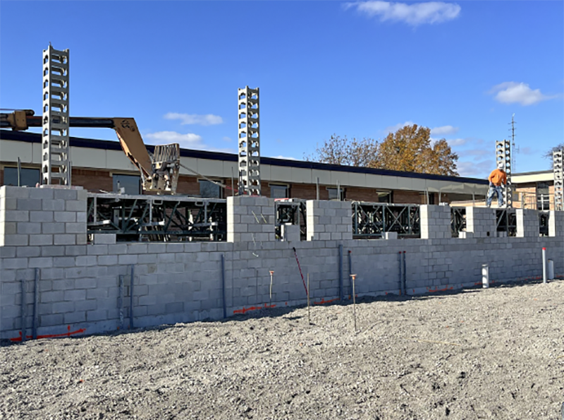 HF remodeling and construction projects are on schedule