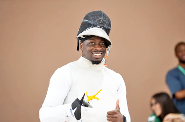 Tosan Rone began fencing at Homewood-Flossmoor High School and now competes for the Nigerian national team. (Provided photo)