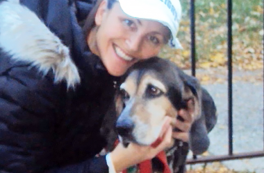 onia Fetherling with Ellie-Mae, the dog who inspired it all. (Provided photo)