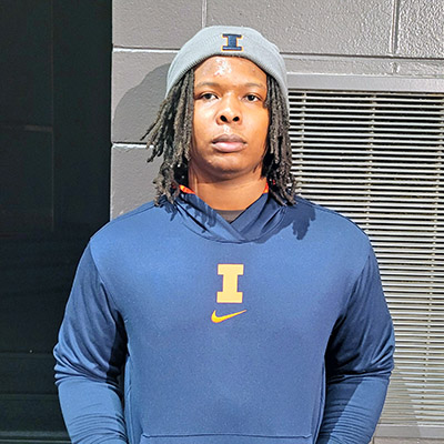 Cameron Brooks will play defensive line for the University of Illinois. (David P. Funk/H-F Chronicle)