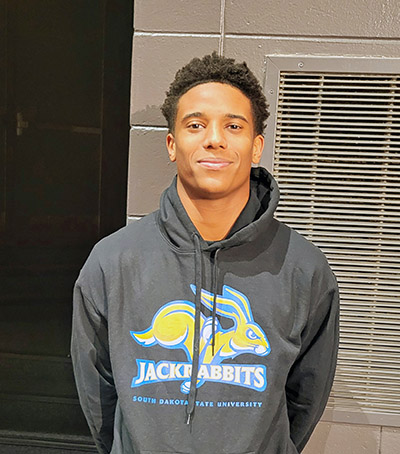 H-F defensive back and receiver Myles Green wants to play for a championship program in college. (David P. Funk/H-F Chronicle)