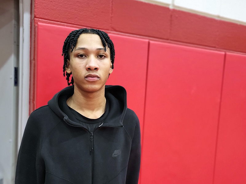 Brent Taylor made the winning 3-point play to help the host Vikings win their home MLK "The dream continues" invitational. (David P. Funk/H-F Chronicle)