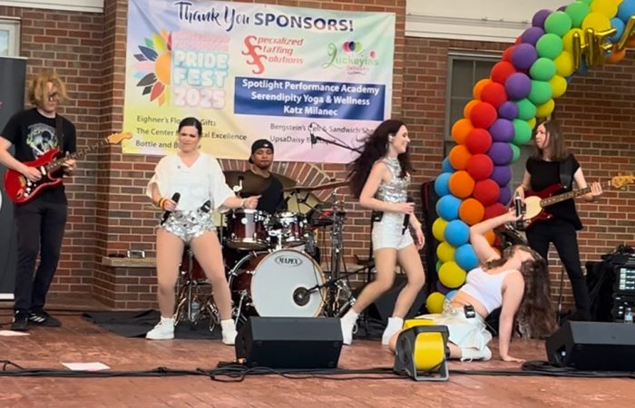 The Divas perform at Homewood-Flossmoor Pride Fest. (Nick Ulanowski/H-F Chronicle)