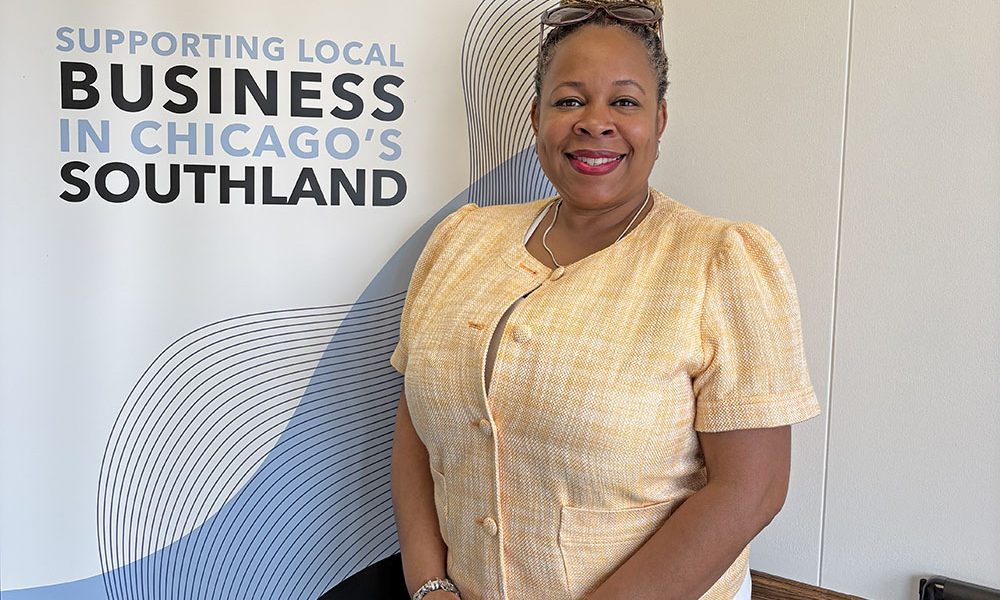 Jennel Hooper has been serving at executive director of the Chicago Southland Chamber of Commerce for the past six months. She succeeded retired director Terri Winfree. (Marilyn Thomas/H-F Chronicle)
