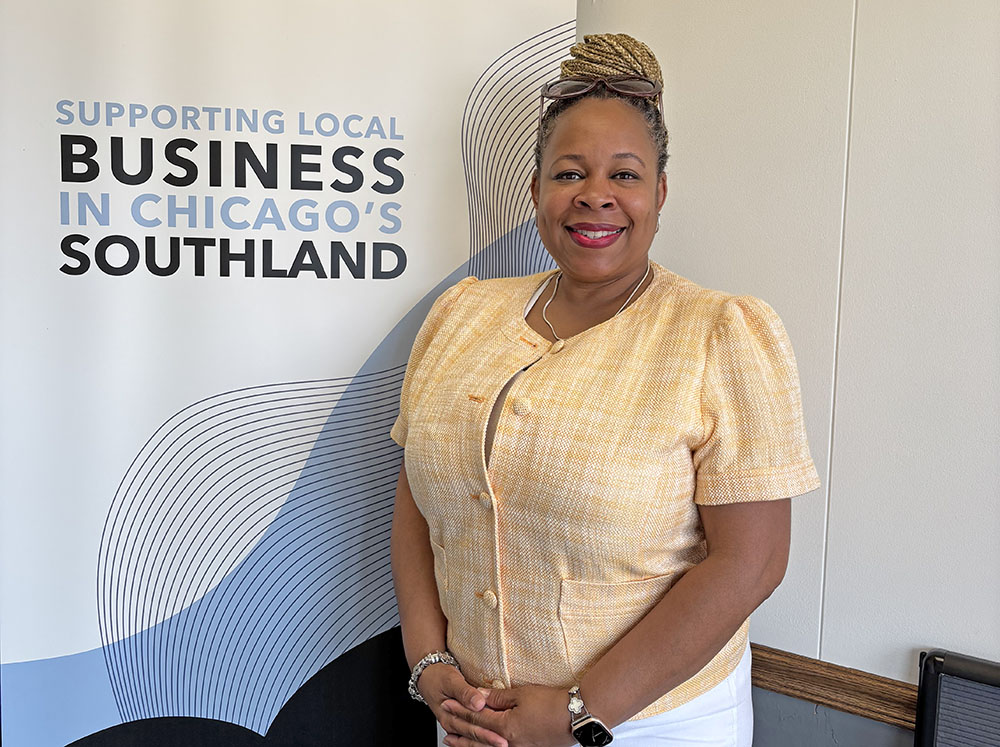 Jennel Hooper has been serving at executive director of the Chicago Southland Chamber of Commerce for the past six months. She succeeded retired director Terri Winfree. (Marilyn Thomas/H-F Chronicle)