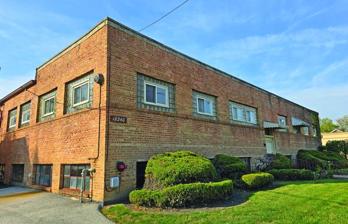 In February, the Homewood board approved a special use permit to enable the Spornette Building at 18240 Harwood Ave. to be redeveloped for residential use. The plan calls for the building to house 18 apartments. (Eric Crump/H-F Chronicle)