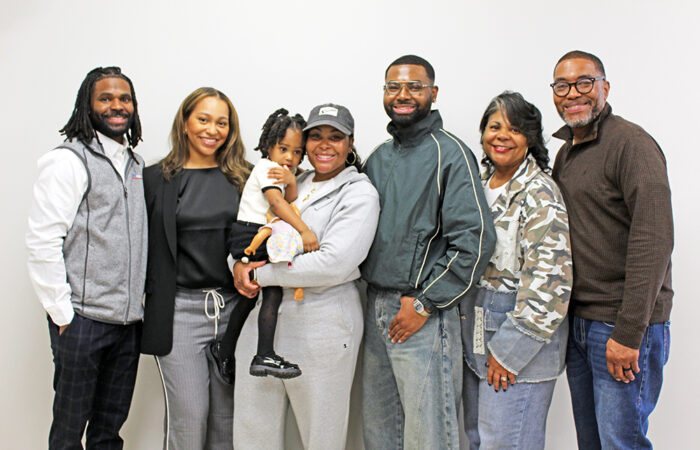 Cousins open DRYmedic of Homewood#7_web Charles Cathey III, chief operating officer of DRYmedic Restoration Services of Homewood; his wife, Jordan Cathey; their daughter; his sister, Ashley Cathey; his brother, Austin Cathey; and his parents, Julia and Charles Cathey Jr. (Nuha Abdessalam/H-F Chronicle)
