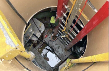 Flooding at Sanitary Lift Station No. 9 occurred on Sept. 8, leaving both pumps inoperable and in need of emergency repairs. (Provided Photo)