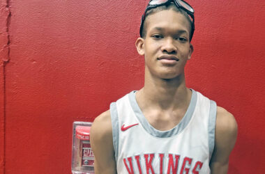 John Brown IV led H-F with 18 points in an important win over Lockport on Dec. 19. (David P. Funk/H-F Chronicle)
