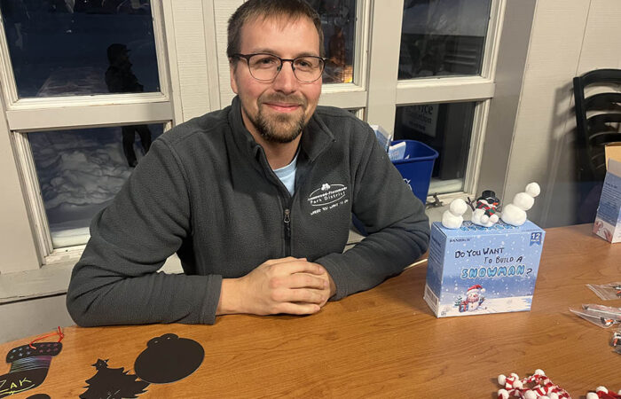 Zak Kerby, the recreation supervisor for the Homewood-Flossmoor Park District. (Nick Ulanowski / H-F Chronicle)