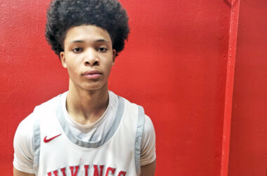Jeff Cade II stepped up for a shorthanded Homewood-Flossmoor squad against conference rival Lincoln-Way East Jan. 9. (David P. Funk/H-F Chronicle)