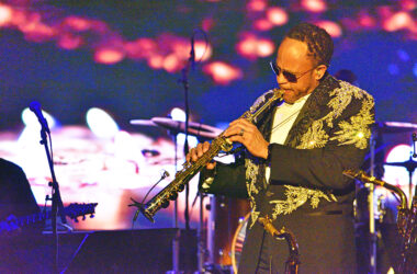 Peter Jordan plays a solo at a concert. (Provided photo)