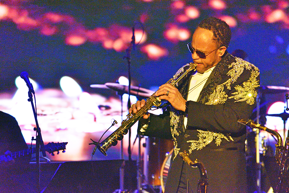 Peter Jordan plays a solo at a concert. (Provided photo)