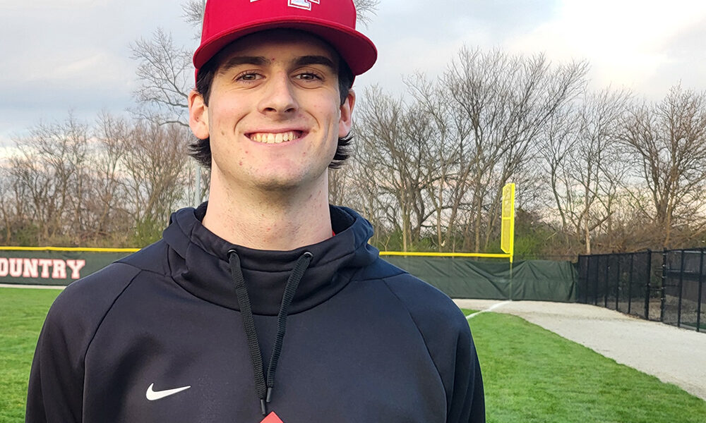 Henry Humes threw a no hitter in H-F's 6-0 win over Bradley-Bourbonnais April 10. (David P. Funk/H-F Chronicle)