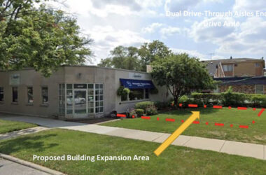 A image shows the proposed expansion of Signature Smiles dental office at 18114 Gottschalk Ave., as approved by the Homewood Planning and Zoning Commission. (Provided Photo)