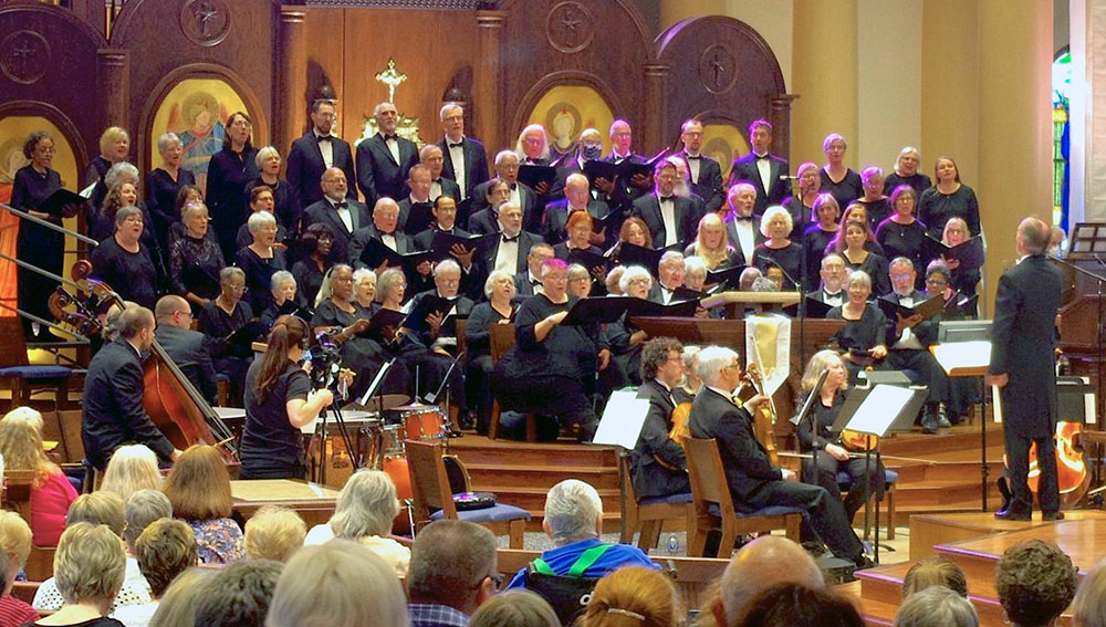 The 70 voices of the South Holland Master Chorale will perform concerts May 17 and May 31. (Provided photo)
