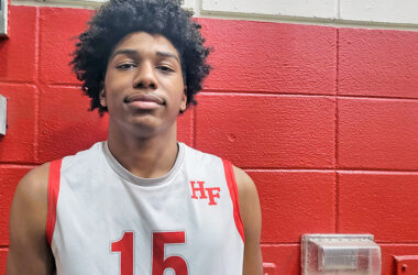 Homewood-Flossmoor junior Josh Myers had eight kills and three blocks in a loss to Reavis April 14. (David P. Funk/H-F Chronicle)
