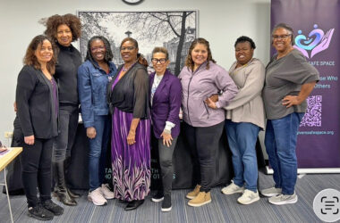 Caregivers gather at a Caregivers' Safe Space meeting. (Provided photo)