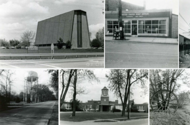 A few of the many historical photos in Flossmoor Public Library's collection. (Provided photos)