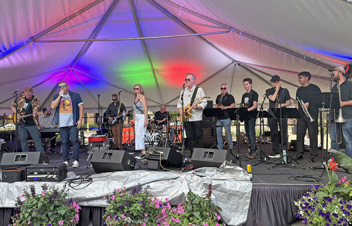 Art & Garden -Ulanowski6_web Not My Dad performs at the Homewood Art & Garden Fair. (Nick Ulanowski / H-F Chronicle)