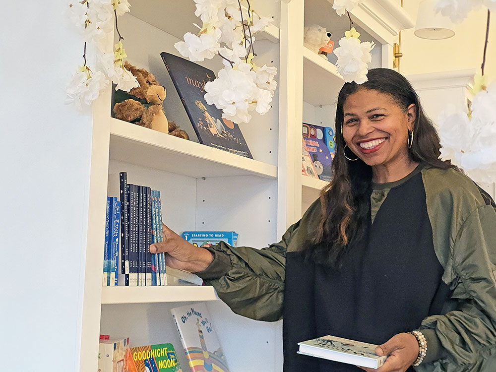 Tenia Davis, owner of Beyond the Book bookstore, recently announced the establishment of Beyond the Book Publishing. (Eric Crump/H-F Chronicle)