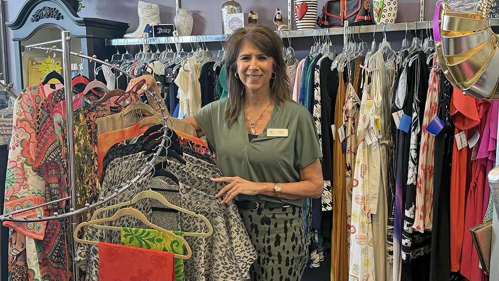 Her Closet Finds owner Kara Coglianese purchased Her Closet Boutique from Rose Demko earlier this month and renamed the shop. (Nick Ulanowski / H-F Chronicle)